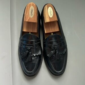Johnston & Murphy tassel loafers - size 8.5 - black